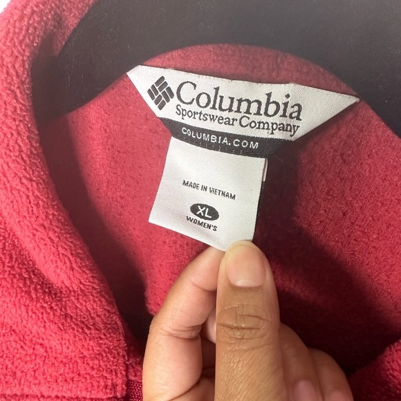Columbia Fleece Zip Up Jacket Size XL - Picture 4 of 8